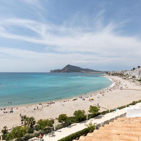 Апартаменты Escapada Romantica En Atico Frente Al Mar Con Piscina Альтеа Экстерьер фото