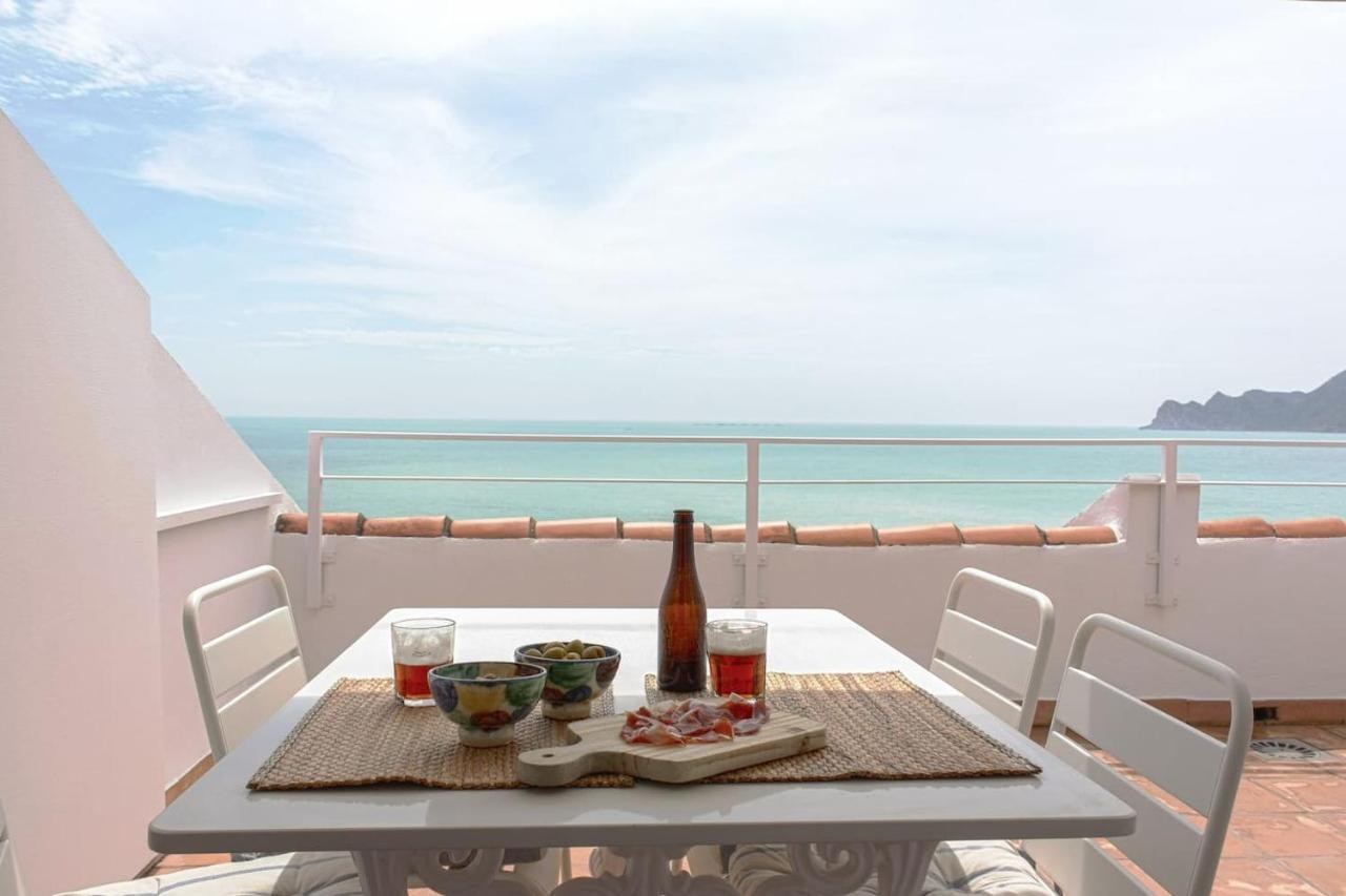 Апартаменты Escapada Romantica En Atico Frente Al Mar Con Piscina Альтеа Экстерьер фото